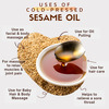Coco Crush Cold Pressed White Sesame Oil - 50Ml