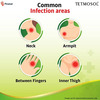 Tetmosol Plus Cream - Topical Antifungal Cream - Pack Of 6 (6 X 10G)