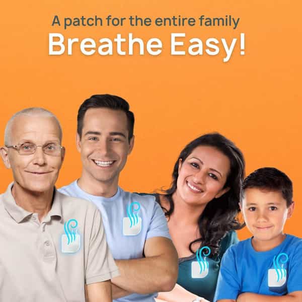 Bibo Clear Vapor Patch Ultra | Hands' Free Inhaler | Unblock Nose | No Petro Jelly | 15 Patches