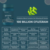 Zeroharm Gut Army | Probiotics Supplement For Men & Women| 100 Billion Cfu-60Cap