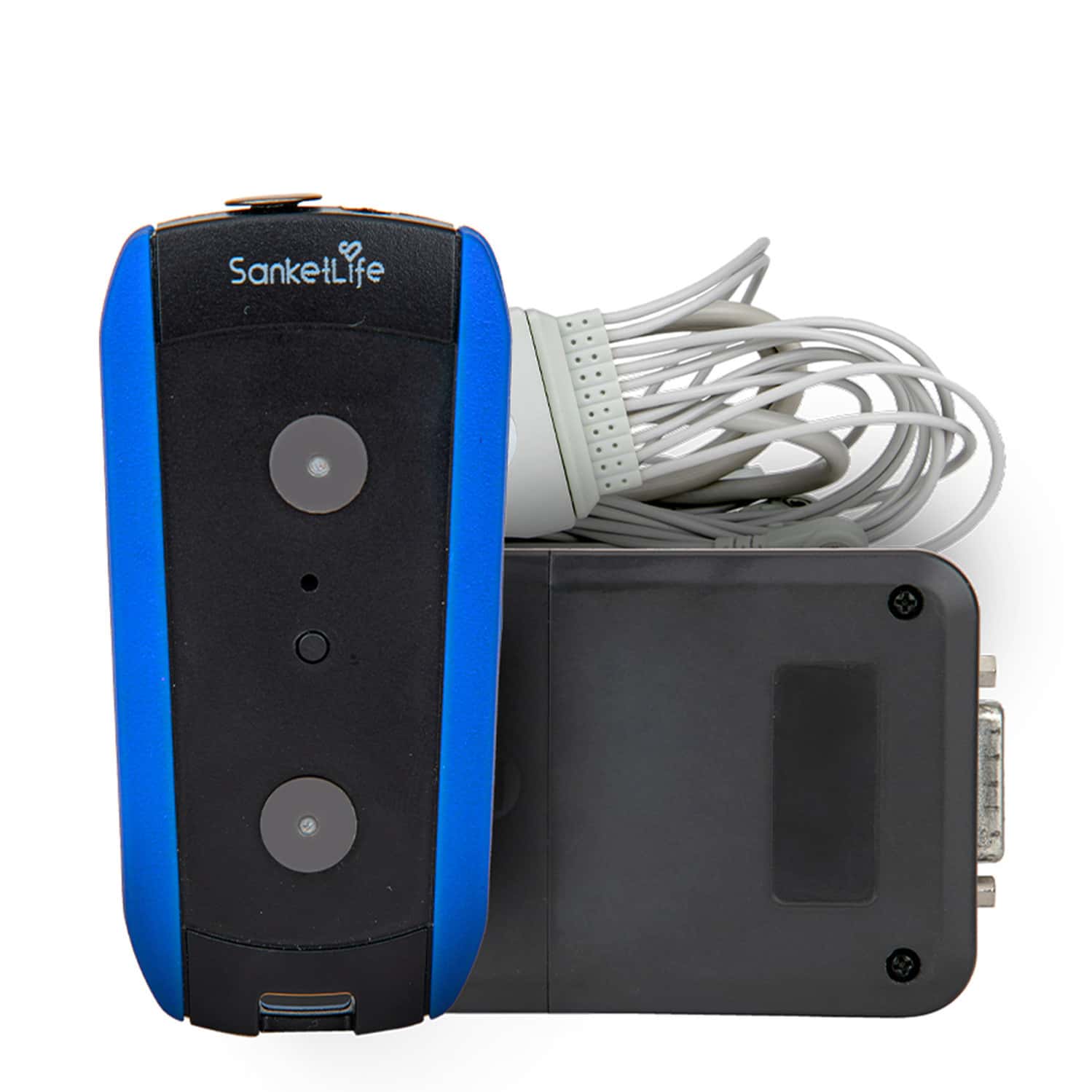 Sanketlife Pro+ Combo For 12 Lead Ecg | Hrv | Pocket Ecg Setup With Db15 Cable & Switchsy Converter