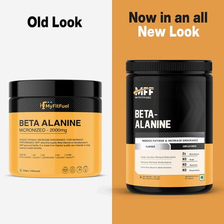 Myfitfuel Beta Alanine (400 Gm) Unflavoured| Amino Acid