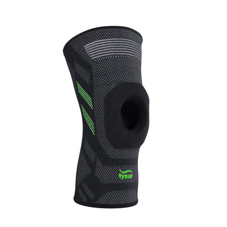 Tynor Knee Cap Air Open Patella Black & Green Large 1 Unit