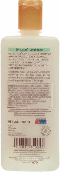 Dr Batra's Conditioner Enriched With Amla - 200 Ml