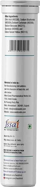 Healthvit Multivitamin Supplements For Men And Women - 20 Effervescent Tablets (Orange Flavour)