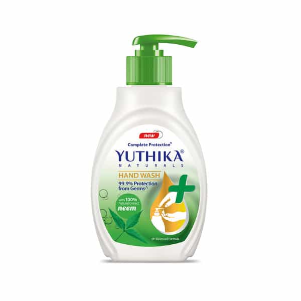 Yuthika Neem Handwash Liquid 500Ml Dispenser Bottle | Ph Balanced | Germ Protection Hand Wash