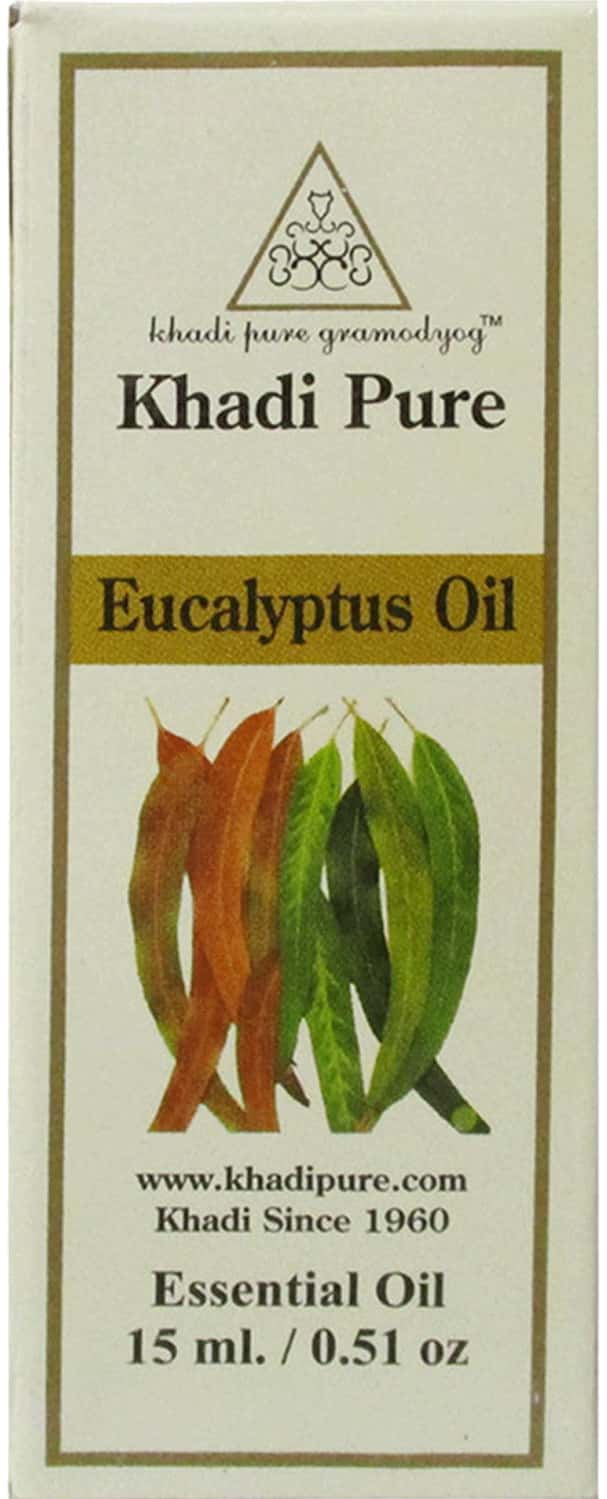 Khadi Pure Herbal Eucalyptus Essential Oil - 15ml