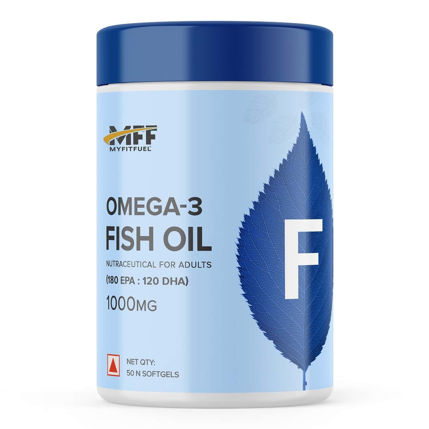 Myfitfuel Omega 3 Fish Oil | 1000mg (180 Epa 120 Dha) | 50 Softgels