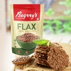 Bagrrys Organics Flax Seeds Gluten Free High Protein & Fibre 100% Vegan & Raw Certified Organic 250g