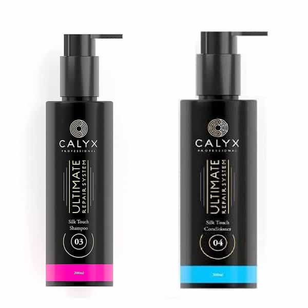 Calyx Professional Ultimate Repair System Silk Touch Shampoo & Conditioner | 200Ml