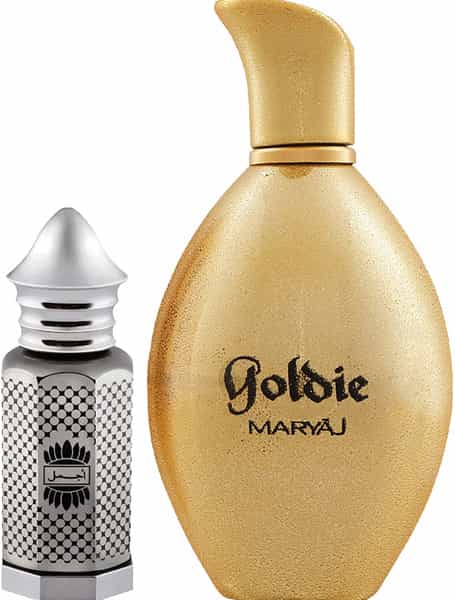 Ajmal Asher Cp Alcohol-Free Attar 12Ml For Unisex And Maryaj Goldie Edp 100Ml For Women