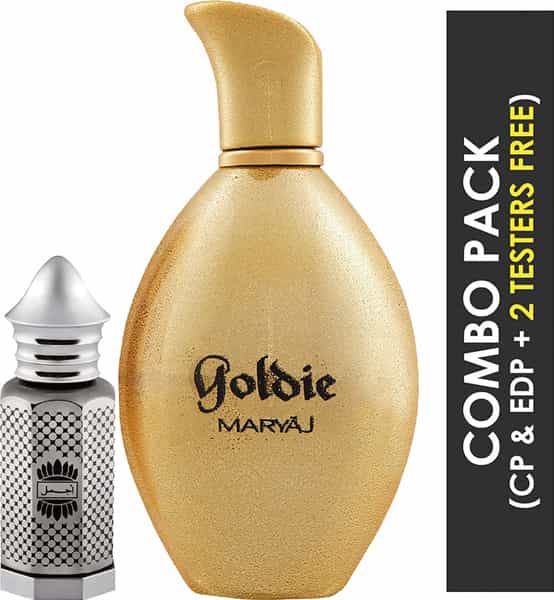 Ajmal Asher Cp Alcohol-Free Attar 12Ml For Unisex And Maryaj Goldie Edp 100Ml For Women