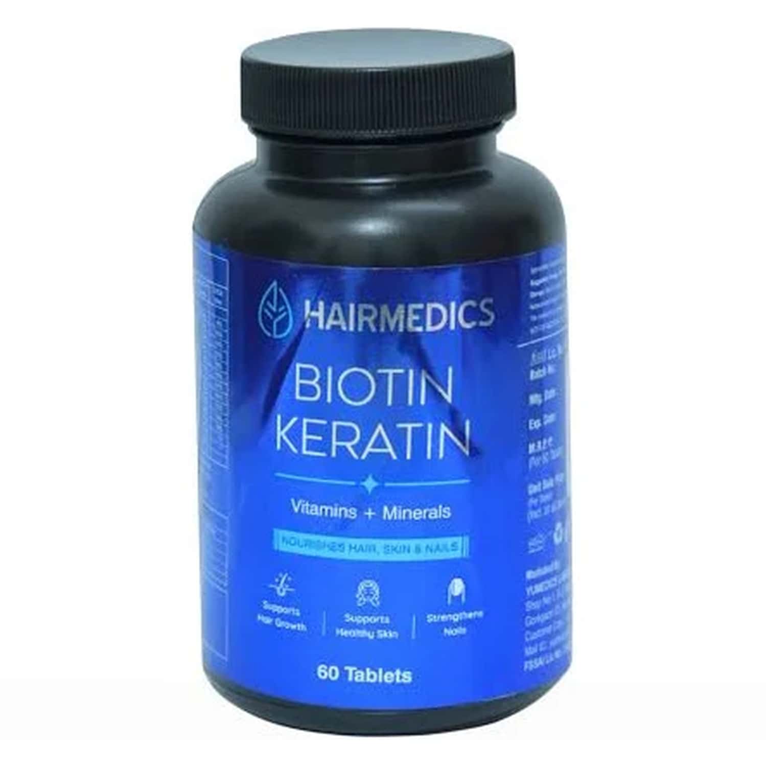Yumedics Hairmedics Biotin+keratin Tablets (60tab)