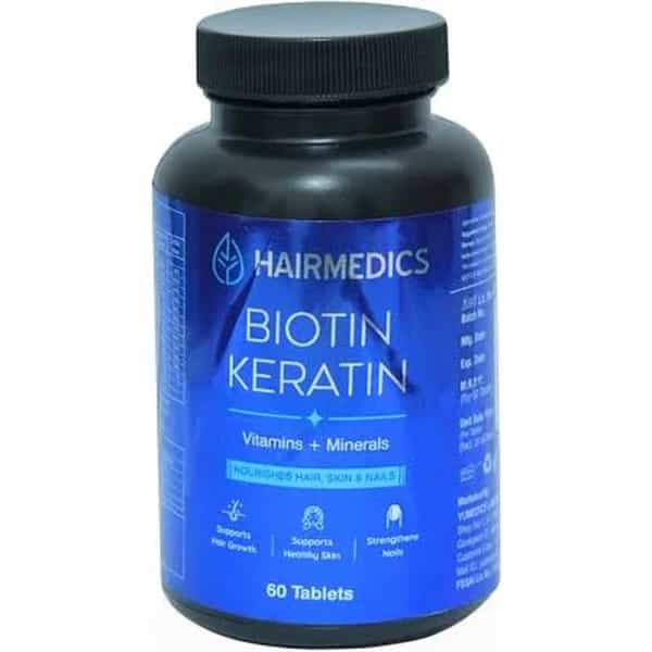 Yumedics Hairmedics Biotin+Keratin Tablets (60Tab)