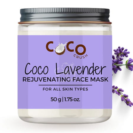 Coco Crush Coconut Lavender Face Pack For Skin Brightening - 50g