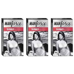 Manforce Extra Dotted Synny Edition Flavoured Condom Pack Of 3x10 Pieces