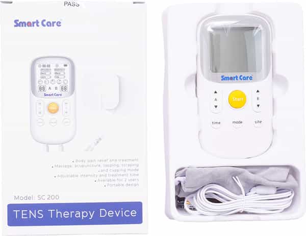 Smart Care Sc-200 Electric Tens Therapy Device Battery Powered Nerve Simulator Full Body Massager