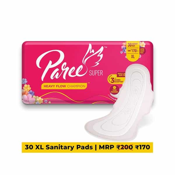 Paree Plus Super Soft Xl Sanitary Pads 30