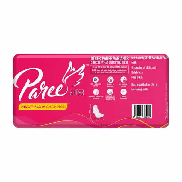 Paree Plus Super Soft Xl Sanitary Pads 30