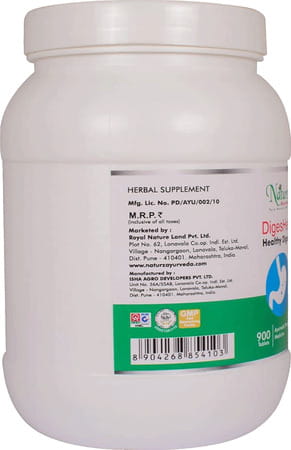 Naturz Ayurveda Digesherbo - 900 Tablets (Pack Of 4)