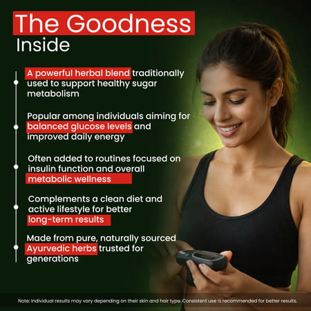 Sheopal'S Ayurvedic Herbal Diabdex Diabetes Care | 30 Capsules | Pack Of 1