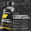 Nutrabay Gold Pea Protein Powder | 25G Protein | 4.6G Bcaa | 5G Fiber | Rich Chocolate Cerme - 2Kg