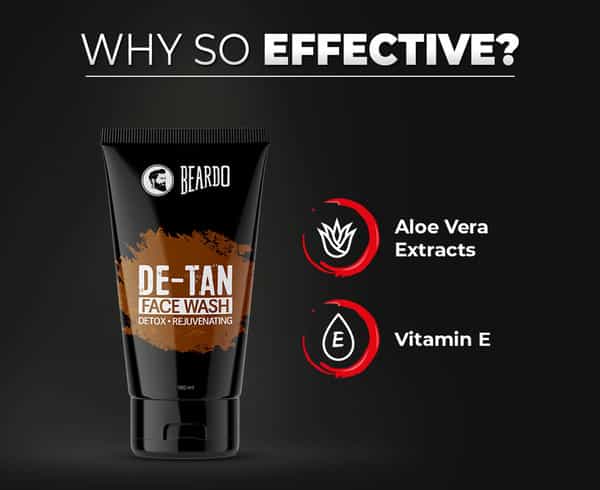 Beardo De-Tan Facewash For Men - 100 Ml