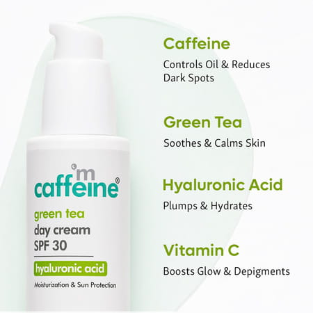 Green Tea Day Cream Spf 30 With Hyaluronic Acid