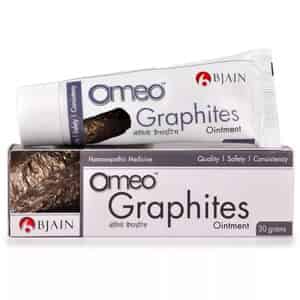 Bjain Omeo Graphites Ointment| Homeopathic Support For Dry . Cracked & Irritated Skin - 30gm