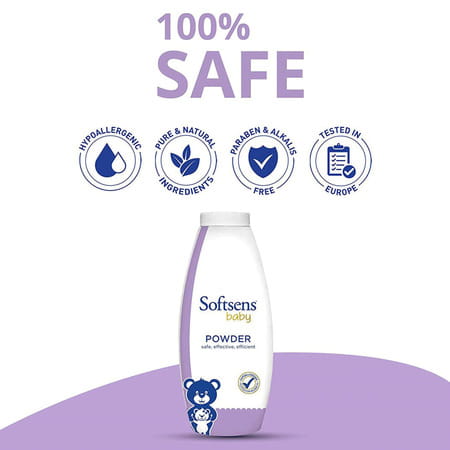 Softsens Baby Powder 200gm - Pack Of 3