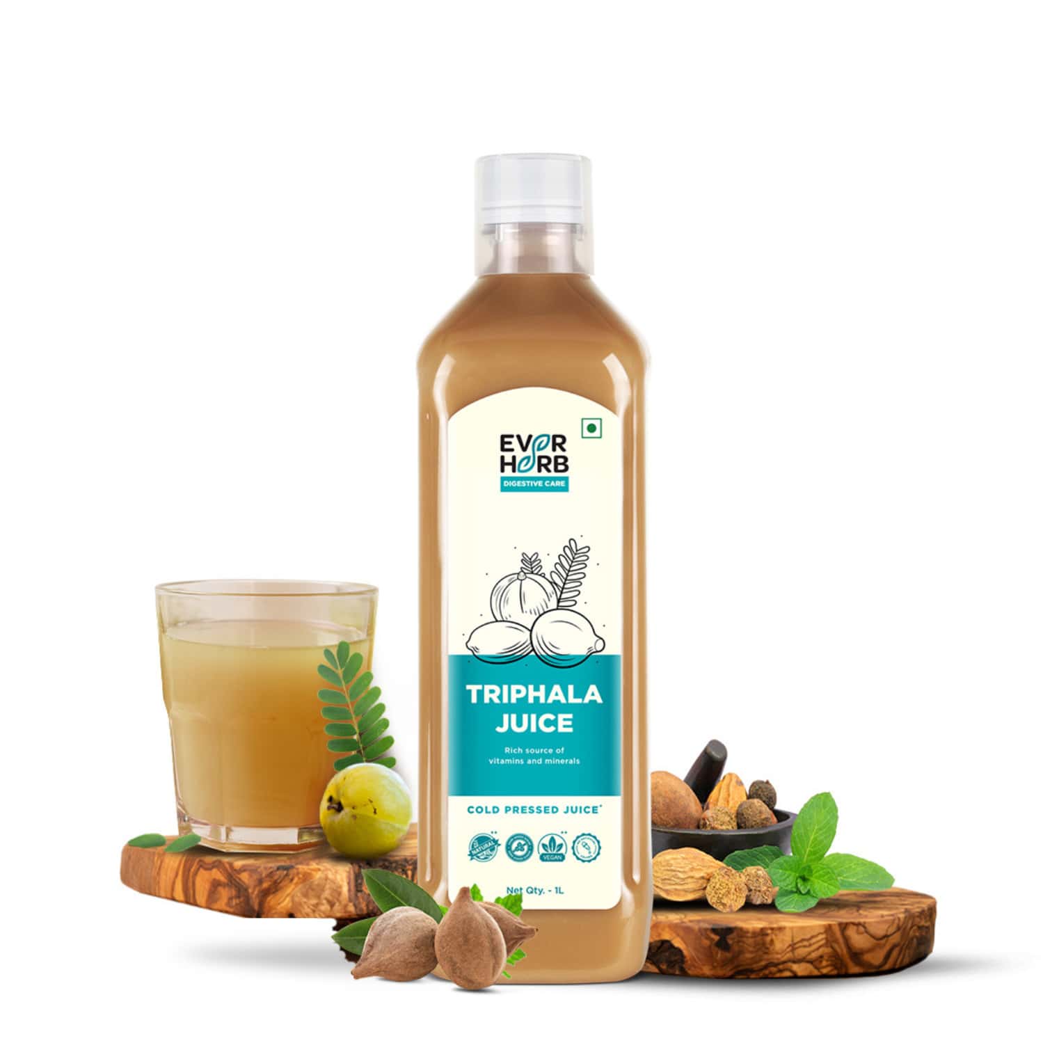 Everherb (by Pharmeasy) Triphala Juice 1l