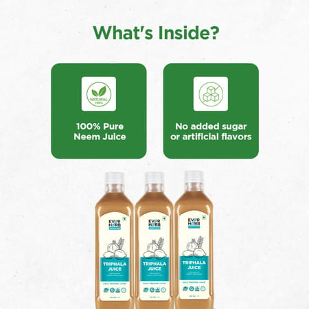 Everherb (By Pharmeasy) Triphala Juice 1l