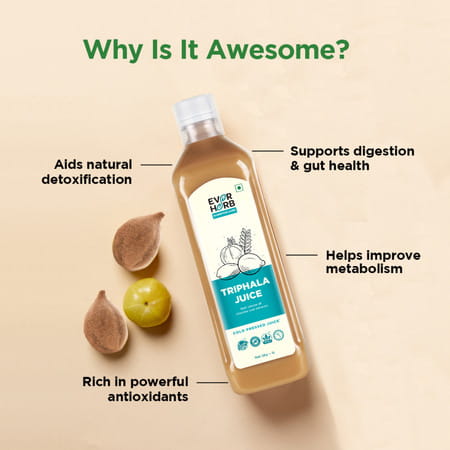 Everherb (By Pharmeasy) Triphala Juice 1l