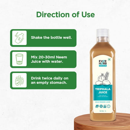 Everherb (By Pharmeasy) Triphala Juice 1l