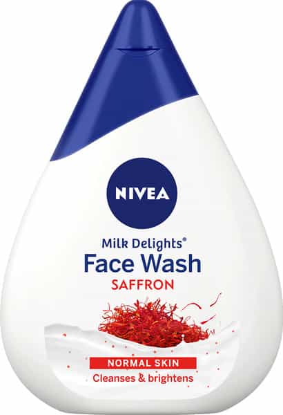 Nivea Milk Delights Saffron Facewash - 100 Ml
