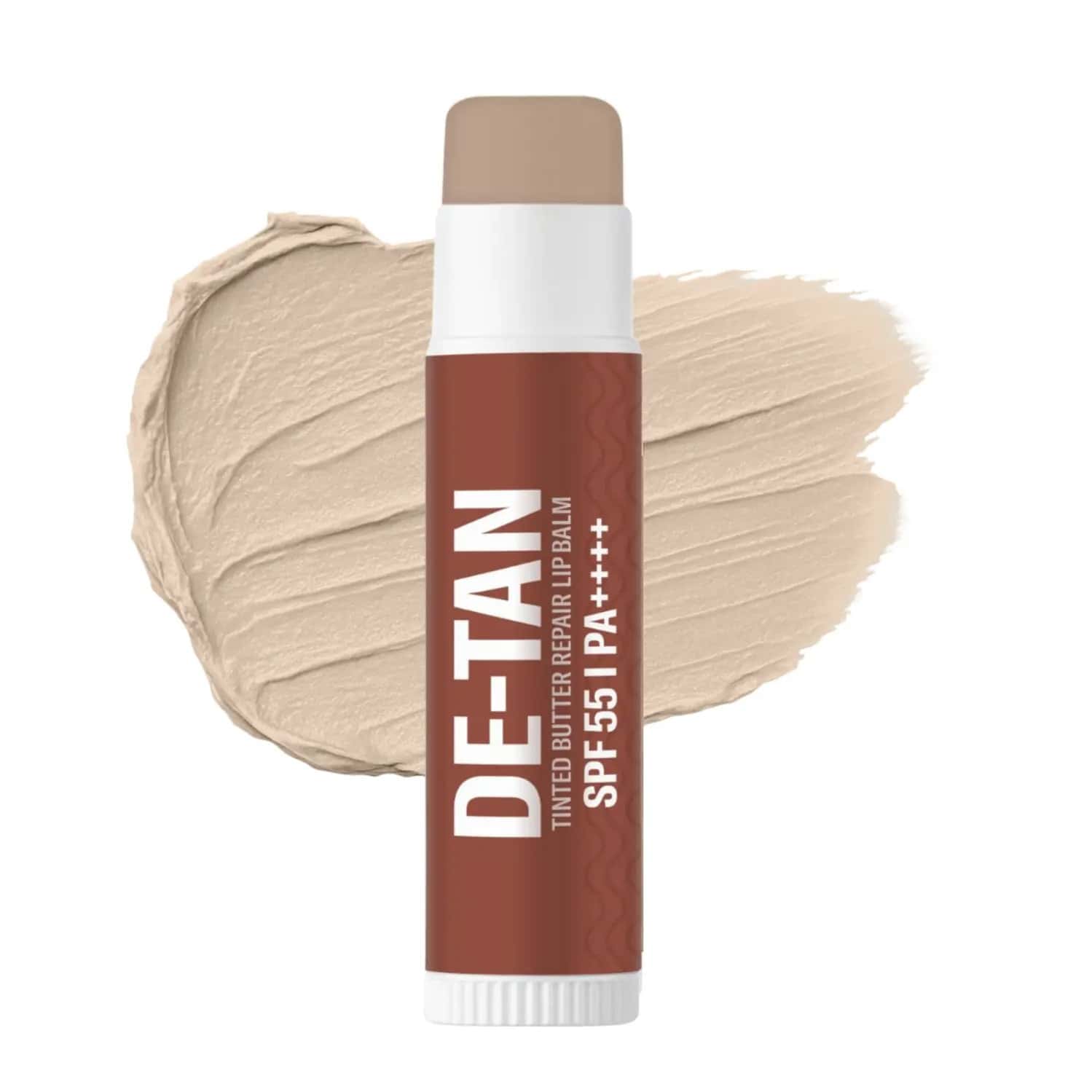 Bake De-Tan Tinted Butter Repair Lip Balm With Spf 55 Pa++++ For Sun Protection - 5g