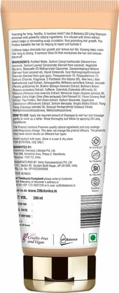 Stbotanica Go Long Hair Shampoo- 200 Ml