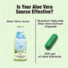 Quantum Naturals Aloe Vera Extract 500 Mg Capsule 120