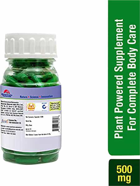 Quantum Naturals Aloe Vera Extract 500 Mg Capsule 120
