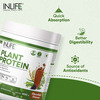 Inlife Plant Protein Powder - Pea | Quinoa & Brown Rice - 25G Protein - Chocolate | 500G