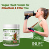 Inlife Plant Protein Powder - Pea | Quinoa & Brown Rice - 25G Protein - Chocolate | 500G