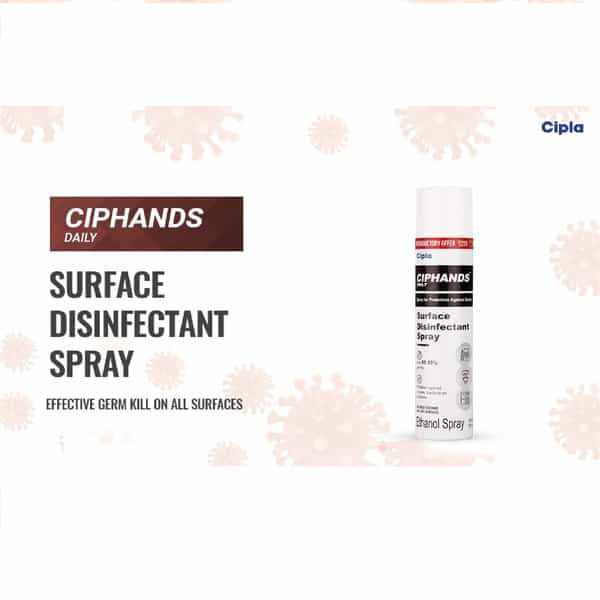 Ciphands Disinfectant Spray - 300 Ml