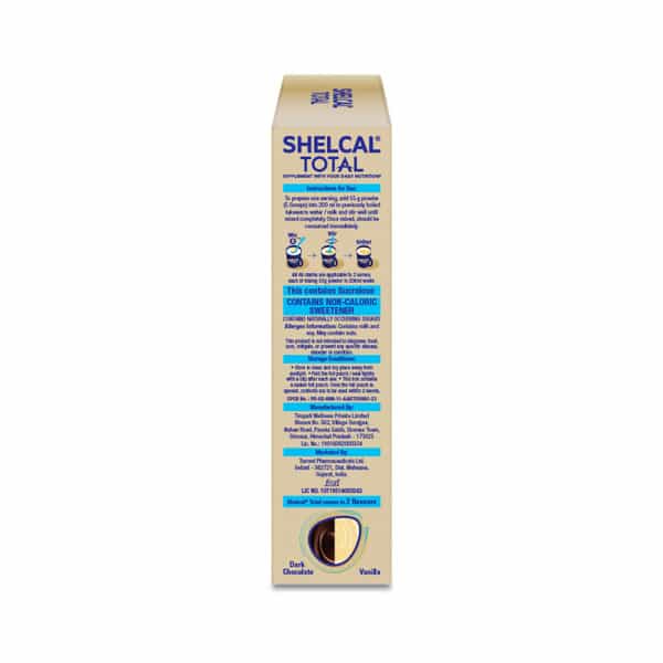 Shelcal Total Supplement With Your Daily Nutrition Vanilla Flavour Box 200 Gm
