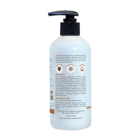 The Skin Story Keratin Shea Butter Deep Moisturizing Body Lotion Uv Protection | Long Lasting 280ml