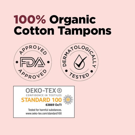 Peesafe Pee Safe Organic Cotton Tampon (Super)
