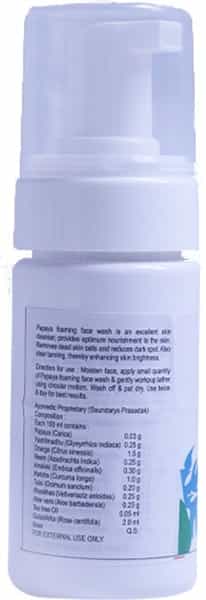 Razor Club Papaya Foaming Face Wash