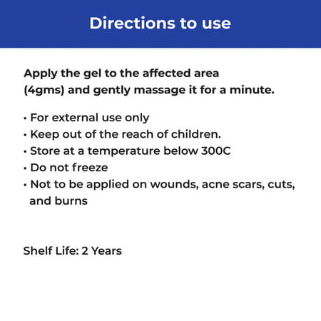 Genac Plus Fast Pain Relief Gel - Pack Of 3