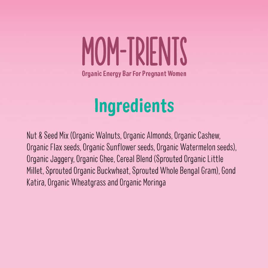 Buy TIMIOS MOMTRIENT ENERGY BARS FOR PREGNANT MOTHERS 40G STRAWBERRY