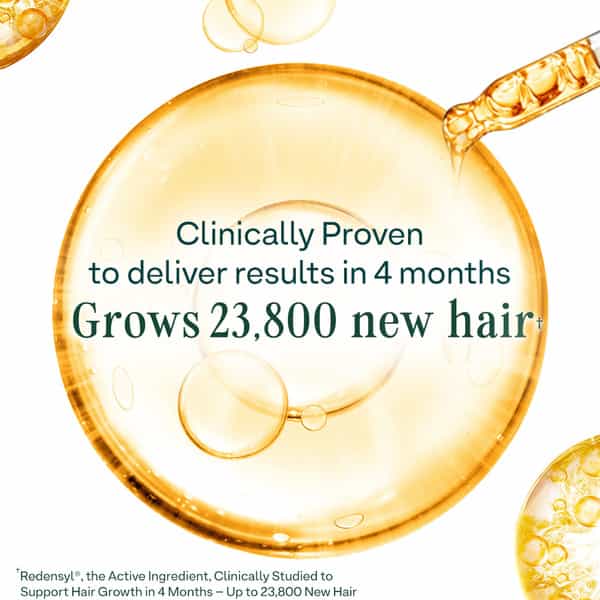 Oziva+ Advanced Hair Growth Serum | Balances Scalp Microbiome & Activates Hair Growth | 30Ml
