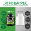 Optimum Nutrition (On) Serious Mass High Weight Gain Powder - 6 Lbs 2.72 Kg (Chocolate)
